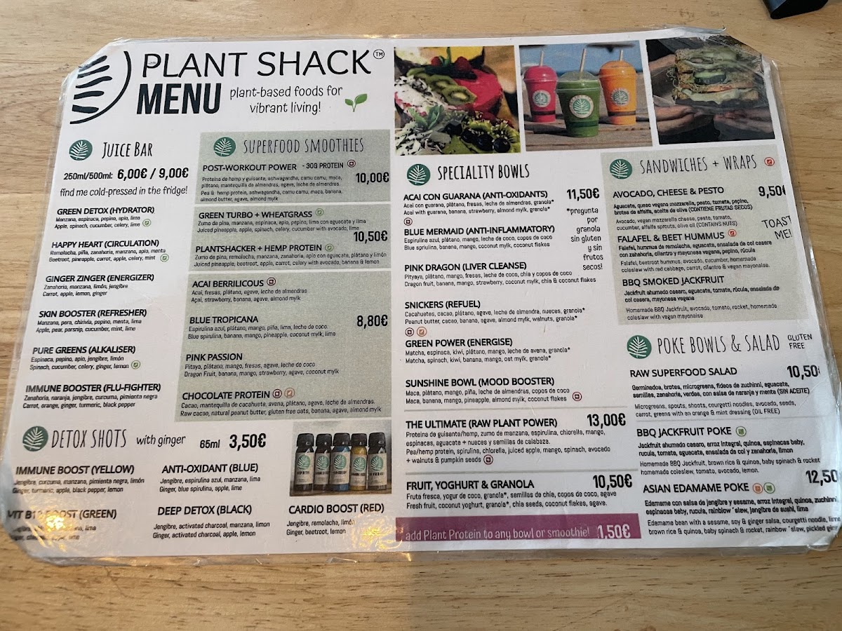 Menu Plant Shack Santa Catalina-1
